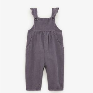 Zara new without tags purple corduroy overalls